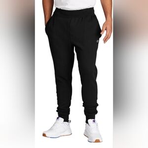 Champion Reverse Weave Joggers Mens Size Large, Drawstring Black